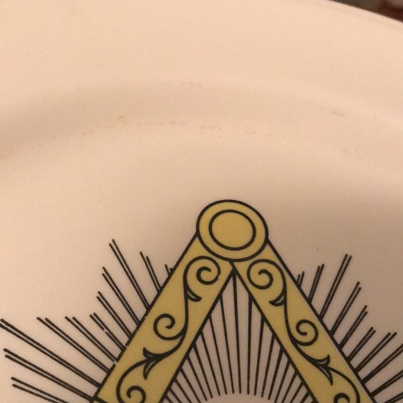 Vintage Morgan Hopper China Nautilus Made in USA Masonic Decorative Plate - Picture 6 of 8